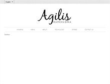 Tablet Screenshot of agilisbarcelona.com